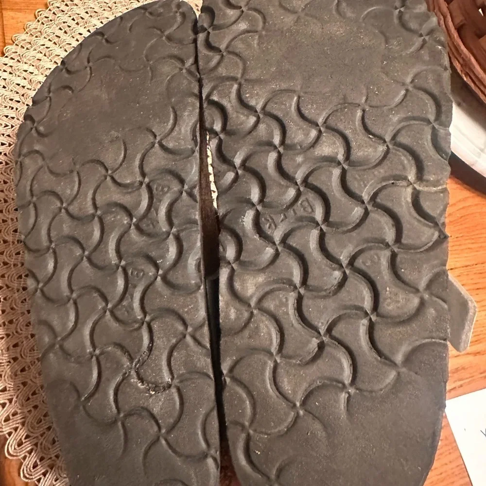 Birkenstock blue thong Sandals